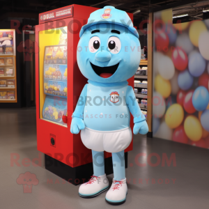 Sky Blue Gumball Machine...