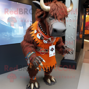 Rust Buffalo mascotte...