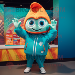 Teal Enchiladas mascotte...