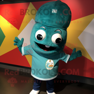 Teal Enchiladas mascotte...