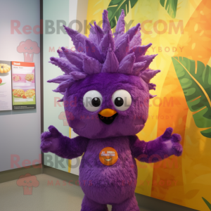 Purple Pineapple mascotte...