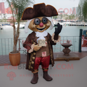 Brown Pirate mascotte...