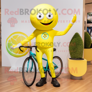 Sitrongul Unicyclist maskot...