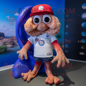  Octopus maskot kostume...