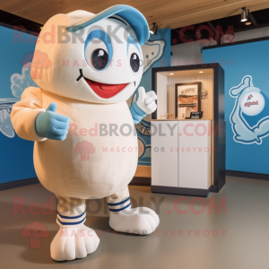 Cyan Clam Chowder mascotte...