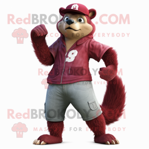 Maroon Mongoose mascotte...