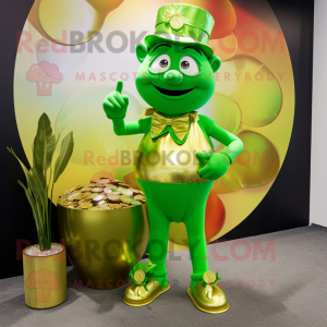 Lime Green Pot Of Gold...