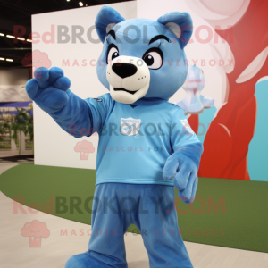 Sky Blue Puma mascotte...