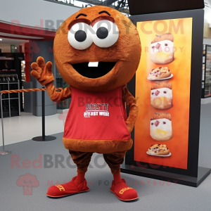 Rust Burgers maskot drakt...