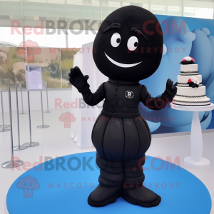 Black Wedding Cake mascotte...