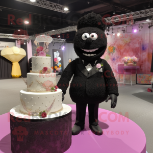 Black Wedding Cake mascotte...