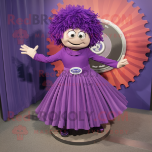 Postava maskota Purple...
