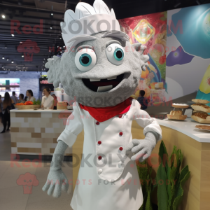 Zilveren Ceviche mascotte...