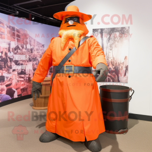 Orange Civil War Soldier...
