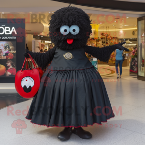 Schwarze Paella Maskottchen...