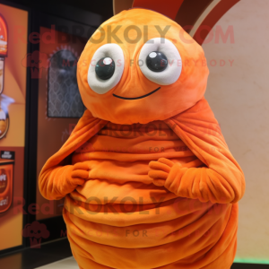 Orange Oyster maskot...