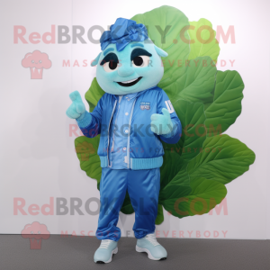 Sky Blue Cabbage Leaf...