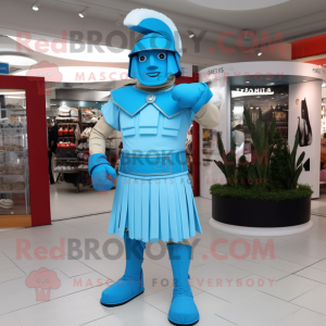 Himmelblå romersk soldat...