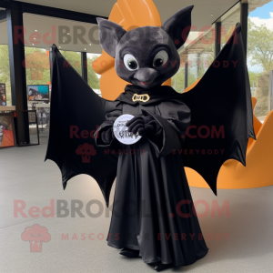 Black Bat mascotte kostuum...