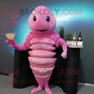 Pink Trilobite maskot...