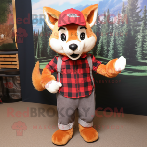 Red Fox mascotte kostuum...