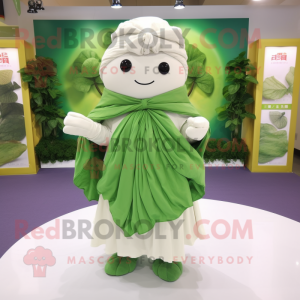  Cabbage Leaf maskot kostym...