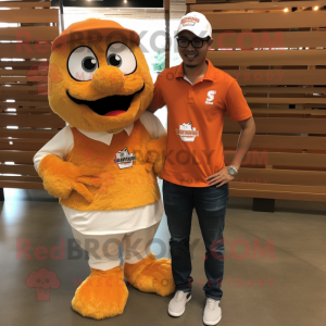 Postava maskota Orange...
