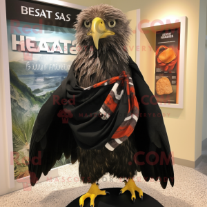 Black Haast S Eagle maskot...