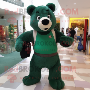 Forest Green Bear maskot...