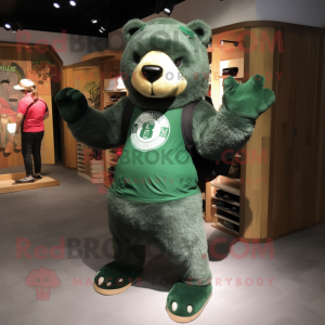 Forest Green Bear mascotte...