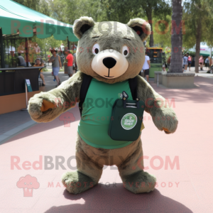 Forest Green Bear mascotte...