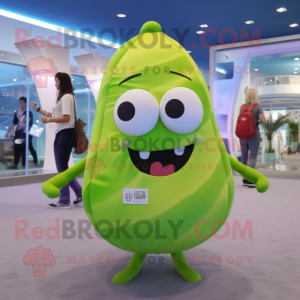 Oliven Candy Box maskot...