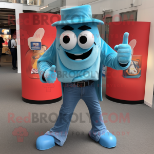 Turquoise Goulash mascotte...