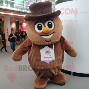 Brown Cupcake mascotte...