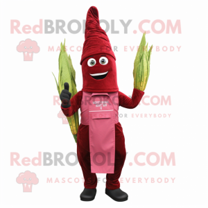 Maroon Sparris maskot...