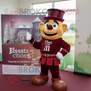 Maroon Irish Castle...