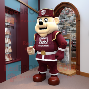 Maroon Irish Castle...