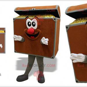 Mascotte schatkist. Piratenkist - Redbrokoly.com