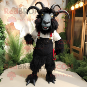 Black Angora Goat mascotte...