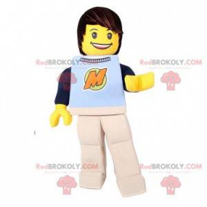 Mascotte de Lego de Playmobil jaune de jouet - Redbrokoly.com