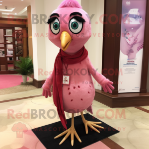 Pink Woodpecker mascotte...