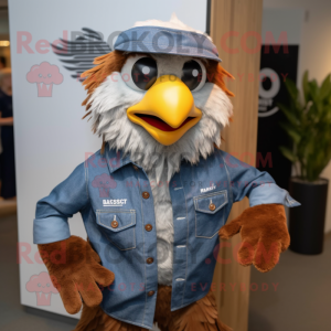 Rust Eagle mascotte kostuum...