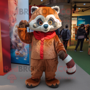 Hellbrauner Red-Panda...