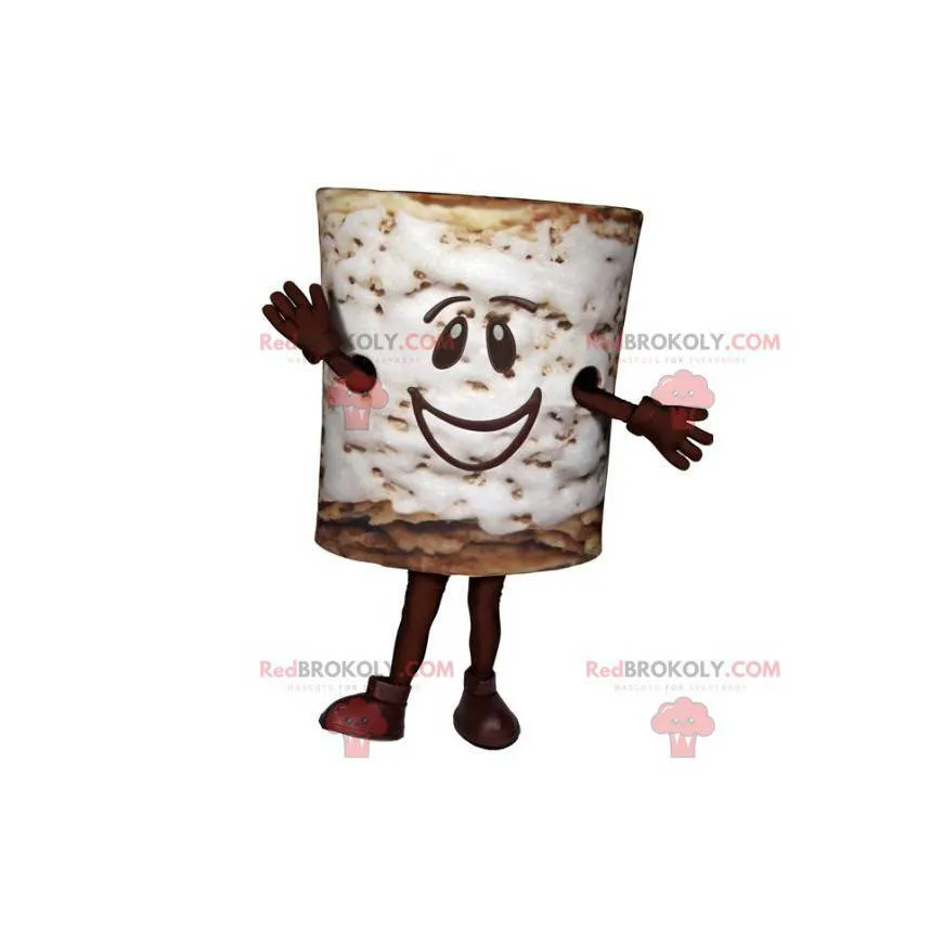 Chocolate cereal mascot. Breakfast mascot - Redbrokoly.com