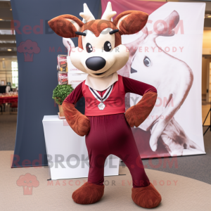 Maroon Deer mascotte...