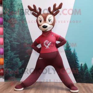 Postava maskota Maroon Deer...