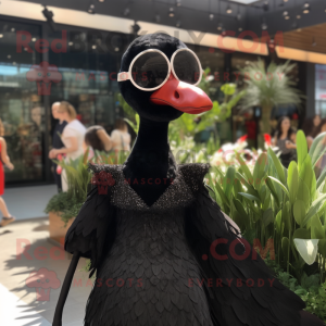 Black Swan mascotte kostuum...