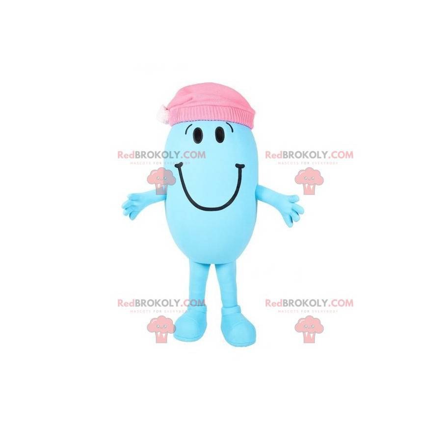 Mascot blue character of Mr. Madam - Redbrokoly.com Mascot blue character of Mr. Madam - Redbrokoly.com