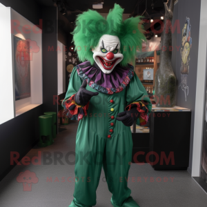 Forest Green Evil Clown...