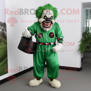 Forest Green Evil Clown w...